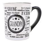 Cottage Creek Grandpa Gifts, Grandpa Mug, Large Ceramic 16oz. Grandpa Coffee Mug, Grandparents Christmas Gifts for Grandpa, Grandma