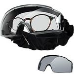 OneTigris Tactical Goggles Over Gla
