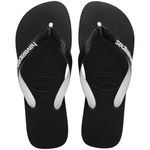 Havaianas Unisex Top Mix, Black/Black, 9/10