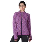 Nivia NEO - 2 Female Regular Fit Jacket (Pink, L)