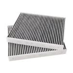 Cabin Filter AC Filter Compatible for BMW 5'F10(520D,530D) (CARBONATED)(SET OF 2)