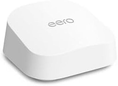 Amazon eero 7 dual-band mesh Wi-Fi 7 router (newest model) - Supports internet plans up to 2.5 Gbps, Coverage up to 2,000 sq. ft., 1-pack
