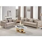 AMERLIFE Modern Sofa Couch, 2 Piece