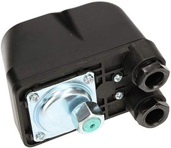 KOTARBAU® Mechanical Pressure Switch BSK-3 230V 1-Phase Automatic Pump Control Pressure Monitor for Well Pump Black