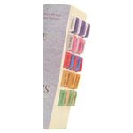 Book Tabs for Twelve Steps and Twelve Traditions, Laminated, Removable and Durable tabs. (Book not Included)