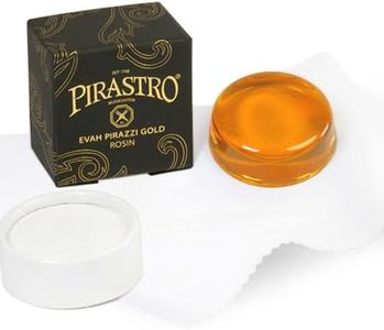 Pirastro Eva-3173 Violin Rosin Evah Pirazzi Gold, Handcrafted Quality for Professional and Student Violin Players, Premium Rosin Made with Natural Resin for Musicians