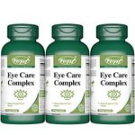 VORST Eye Care Supplement 90 Vegan Capsules | Contains Bilberry, Lutein, Zeaxanthin & Beta Carotene | Vision Supplement for Eyesight | Powder Pills | 3 Bottles