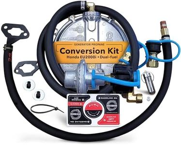 Hutch Mountain Generator Propane Conversion Kit Honda EU2000i - Dual-Fuel Conversion for Propane & Gasoline - Portable Generator Backup Kit for Home Emergencies, Camping, and RVs