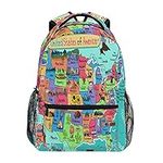 United States Map Backpack for Boys