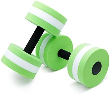 Aquatic Exercise Dumbbells – Set of 2 for Water Aerobics Fitness and Pool Exercises