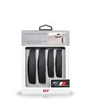 CLOUDSALE ; Your Store. Your GT Black Chrome Door Guard Protection for Cars