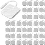 U Ultimate TENS Unit Pads Replacement Pads - Pack of 40 Compatible, Adhesive & Reusable 2 x 2" Electrode Stimulator Patches for Muscle Stimulation and Electrotherapy with Resealing Bag