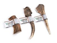 Highland Antler - Natural Antler Dog Chew. Pack of 1x Extra Large (220-270g) Naturally Shed Red Deer Antler, Long Lasting Dog Chew Bone With Calcium And Minerals (Shape may vary)