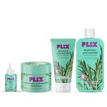 PLIX - THE PLANT FIX | Rosemary Anti Hairfall Kit - Serum (30ml), Shampoo (200ml), Conditioner (175ml) & Hair Mask (200g) | For Hair Thinning, New Hair Growth & More Volume