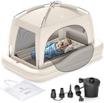 QPAU Inflatable Toddler Travel Bed 