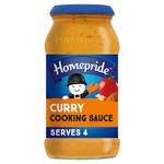 Homepride Mild and Creamy Curry Cooking Sauce, 485 g Jar (Pack of 1)