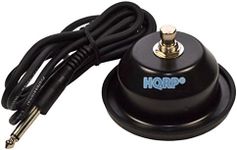 HQRP 1-Button Guitar Amp Footswitch compatible with Orange FS-1 fits Crush, Crush Pro Series, Dual Terror, TH30 amps