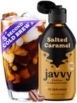 Javy Coffee Concentrate - Cold Brew Coffee, Perfect for Instant Iced Coffee, Cold Brewed Coffee and Hot Coffee, 35 Servings - Salted Caramel