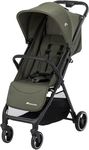 Bebeconfort Azur, Compact Baby Stroller, 0-3 Years (15 kg), Lightweight Baby Pushchair, Automatic One Hand Fold, Stepless Recline to Lie-Flat, Spacious Basket, Mineral Green