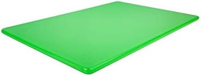 Commercial Plastic Cutting Board, NSF - 18 x 12 x 0.5 inch (Green)