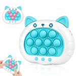 RONSTONE Pop Fidget Game Pop Pro Game for Kids Adult Handheld Quick Push Bubble Light Up Toy 4 Modes - Handheld Puzzle Game Sensory Toys Portable for Boys Girls Gift(Cat)