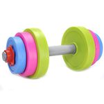 Adjustable Dumbbell Toy Set for Kids - Fill with Beach Sand or Water!