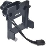 HYS Universal 17mm (0.67inch) Rotate Ball Hole 2-Way Radio Mount for Motorola, Kenwood & ICOM, Heavy Duty Anti-Vibration Radio Clamp, No Drilling Needed for Motorcycle, Car, Tripod & Tactical Gear