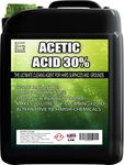 Acetic Acid 30% Glyphosate Free, For hard surfaces 5 Litres