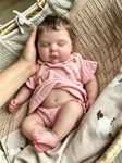Zero Pam 20 Inch Reborn Baby Dolls Silicone Full Body,Anatomically Correct Silicone Baby Dolls Full Body Girl,Realistic Reborn Dolls with Accessories, Lifelike Babys Doll for Girls