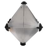 Radar Reflectors, 10pcs Boat Marine Aluminum Radar Reflector Octahedral Type 12x12 Inches for Sailboats Motorboat
