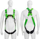 G-Force 2 Point Full Body Height Safety Fall Arrest Protection Restraint Harness with Front & Back Anchor Points (M-XL)