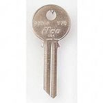 Key Blank, Brass, Type Y78, 6 Pin, 