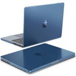 Fintie Case for MacBook Pro 14 Inch A2992 A2918 A2779 A2442 (2023 2022 2021 Release), Premium Slim Matte Case for MacBook Pro 14" M3/M2/M1 Pro/Max Chip with Touch ID, Frost Midnight