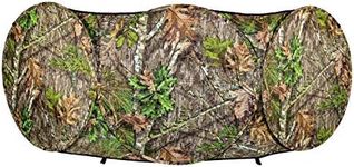 Ameristep Jakehouse Lightweight Durable 96" x 27" Compact Size 2-Person Capacity Portable Turkey Hunting Ground Blind - Mossy Oak Obsession