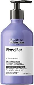L'Oréal Professionnel | Nourishing Conditioner for Blonde and Bleached Hair, Açai Berry Extract, Series Expert, Blondifier Conditioner, 500 ml