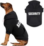 Uteuvili Dog Hoodie Security Dog Sw