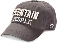 Pavilion Gift Company 67077 Mountain People, Dark Gray, Large