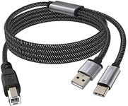 MOSWAG 2in1 USB Printer Cable 3.28F