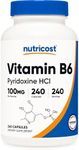 Nutricost Vitamin B6 (Pyridoxine HC