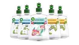 Air Wick Aerosol-Free Automatic Air Freshener Spray | 24x7 Active Fresh Odour Neutraliser | Lasts Up to 3x70 Days (5 Refills, Vanilla & Honey Suckle x2, Fresh Cotton x2 & Eucalyptus & Freesia x1)