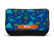 Personalised Dinosaur Pencil Case with Any Name, Boys Pencil Case, Custom Back To School Gift