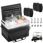 Drive-up Club Car Cooler, Golf Cart Cooler with Mounting Bracket Fits Club Car DS EZGO TXT and Yamaha Star Models