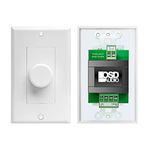 OSD 70V Mono 25W in-Wall Volume Control Unique Thru-Put Easy Daisy Chain Install (White, Almond, Bone) MVC25