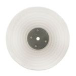 White Close Stitched Metal Polishing Buffing Mop 6" x 1" 2 section 2nd Stage