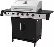 Char-Broil 463468021 Performance TRU-Infrared 5-Burner Cabinet-Style Liquid Propane Gas Grill, Stainless/Black