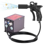 Ionizing Air Gun 7.0KV Anti Static Air Gun Static Eliminator Anti Static Gun + High Voltage Generator Anti Static Ionizer for Industrial Static Removal 220V(with one air Gun)