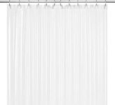 PEVA Shower Curtain Liner 72" W x 78" H Frosted 10G Thickness, No Chemical Smell