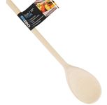 Chef Aid Wooden Spoon, Beige, 12 Inch