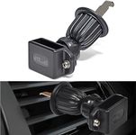 HYS Handheld Radio Clip Holder Mount Car Vehicle Air Conditioning Vents Bracket Compatible for Baofeng Motorola Midland Yaesu Icom Walkie Talkie