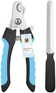 Foodie Puppies Professional Animal Nail Cutter (12.3cm) Clipper Trimmer Filer for Small Dogs, Puppies, Rabbits, Guinea Pig, Hamsters, Cats and Kittens Claw Grooming Tool Set
